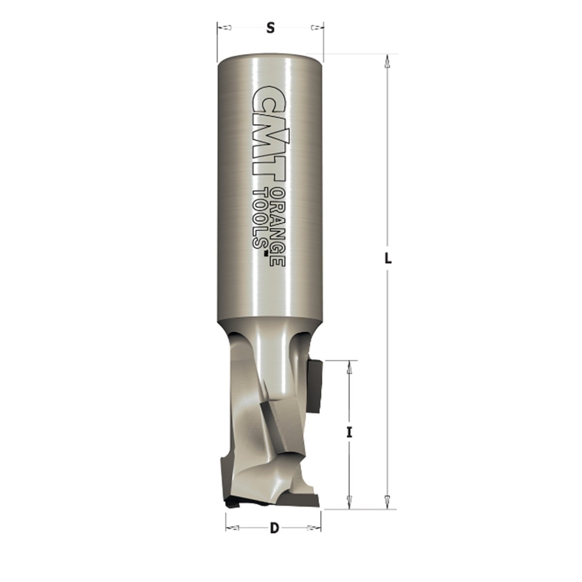 Rechte diamant frees met scherende snij-plaketten